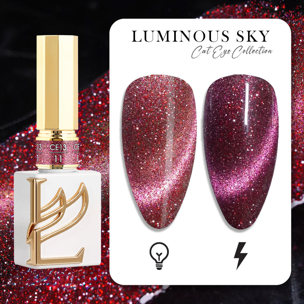 LAVIS Cat Eye CE13 - 11 - Gel Polish 0.5 oz -  Luminous Sky Collection