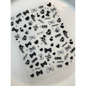 3D Nail Art Stickers MO-567