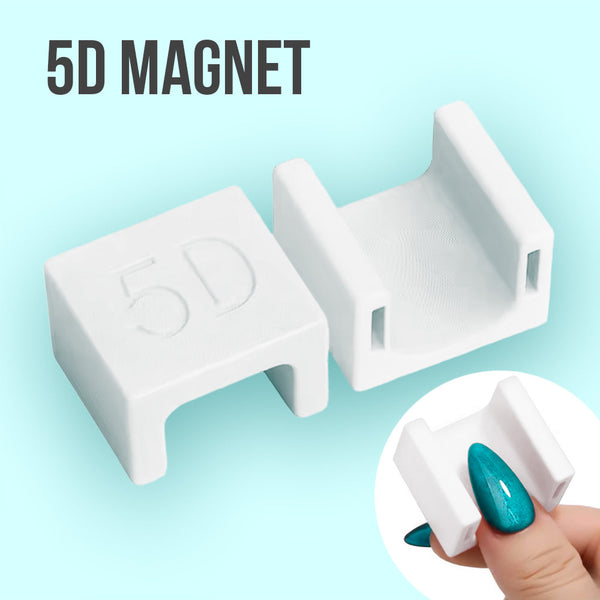 5D Magnet - White