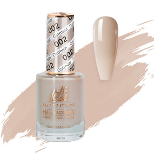 LDS 002 Oatmeal - LDS Nail Lacquer 0.5oz