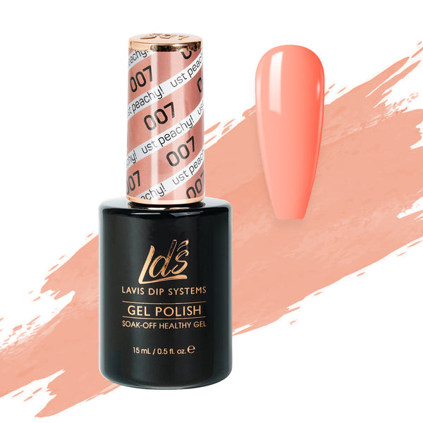 LDS 007 Just Peachy - LDS Gel Polish 0.5oz