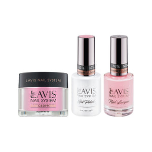 LAVIS 3 in 1 - 014 Lifetime Achievement - Acrylic & Dip Powder (1oz), Gel & Lacquer