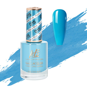 LDS 015 Aqua Blue - LDS Nail Lacquer 0.5oz