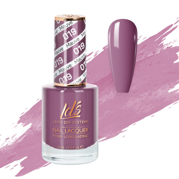 LDS 019 Mauve - LDS Nail Lacquer 0.5oz