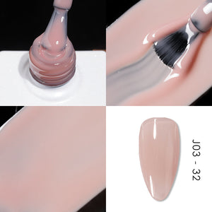 Jelly Gel Polish Colors - Lavis J03-32 - Bare With Me Collection