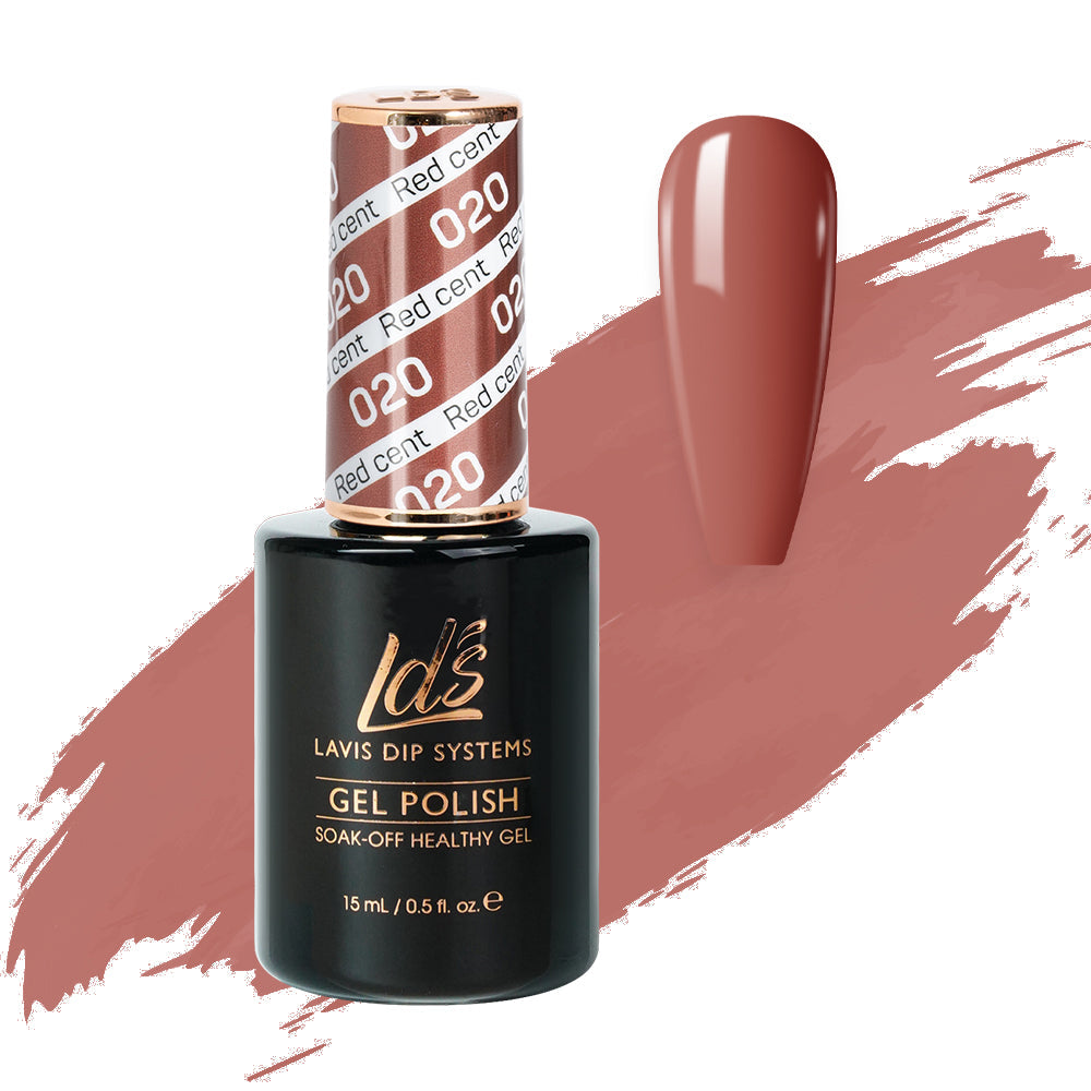 LDS 020 Red Cent - LDS Gel Polish 0.5oz