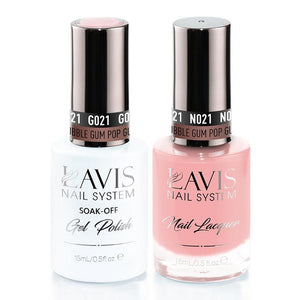 LAVIS Holiday Gift Bundle: 4 Gel & Lacquer, 1 Base Gel, 1 Top Gel - 001, 068, 021, 028