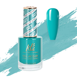 LDS 027 Blue Or Green - LDS Nail Lacquer 0.5oz