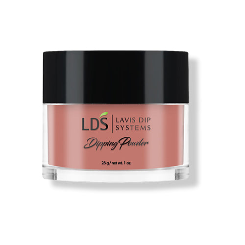 LDS D028 Salmon Glow - Dipping Powder Color 1oz