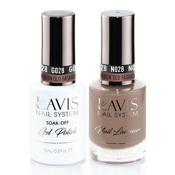 LAVIS Holiday Gift Bundle: 4 Gel & Lacquer, 1 Base Gel, 1 Top Gel - 001, 068, 021, 028