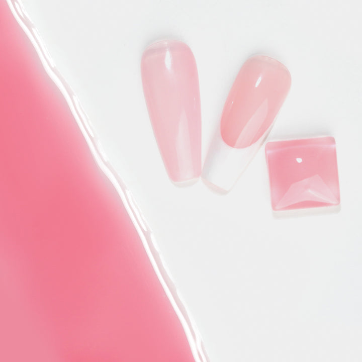 Jelly Gel Polish Colors - LDS 03 Carnation Pink - Nude Collection