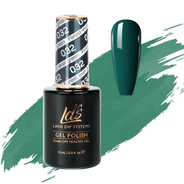 LDS 032 Forest-Ever Green - LDS Gel Polish 0.5oz