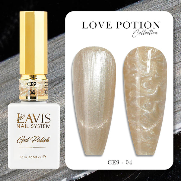 LAVIS Cat Eye CE9 - 04 - Gel Polish 0.5 oz -  Lavis LOVE POTION Collection