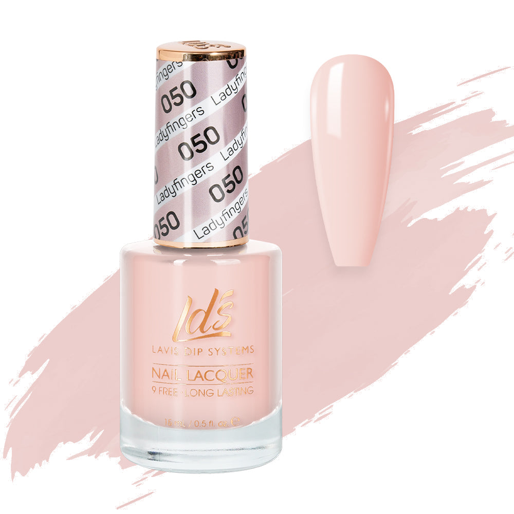 LDS 050 Ladyfingers - LDS Nail Lacquer 0.5oz