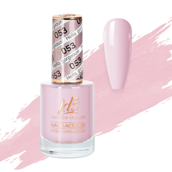 LDS 053 Hello, Gorgeous - LDS Nail Lacquer 0.5oz