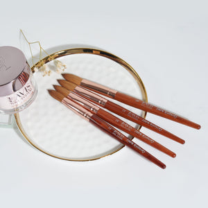  Lavis Kolinsky Acrylic Brush #16 by LAVIS NAILS sold by DTK Nail Supply