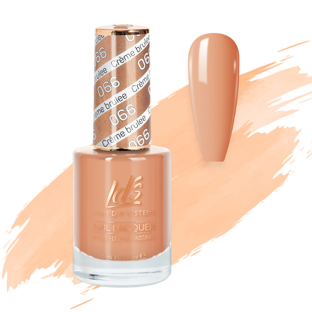 LDS 066 Crème Brulee - LDS Nail Lacquer 0.5oz