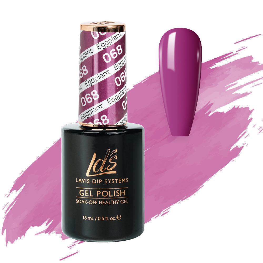 LDS 068 Eggplant - LDS Gel Polish 0.5oz