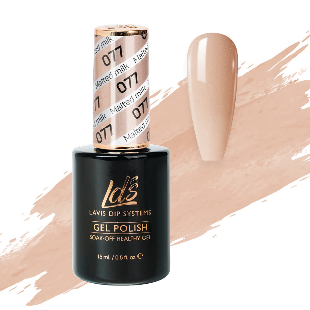 LDS 077 Malted Milk - LDS Gel Polish 0.5oz