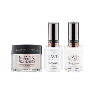 LAVIS 3 in 1 - 078 Painted Canvas - Acrylic & Dip Powder (1oz), Gel & Lacquer
