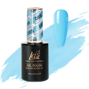 LDS 088 Powderblue - LDS Gel Polish 0.5oz