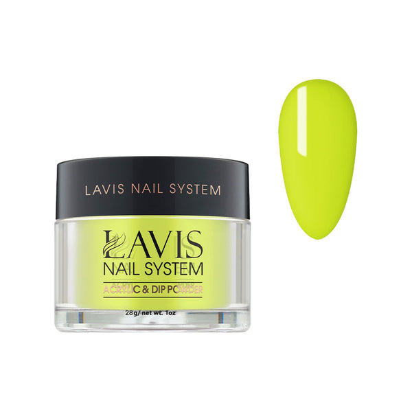 LAVIS 090 Neon Banana - Acrylic & Dip Powder 1oz