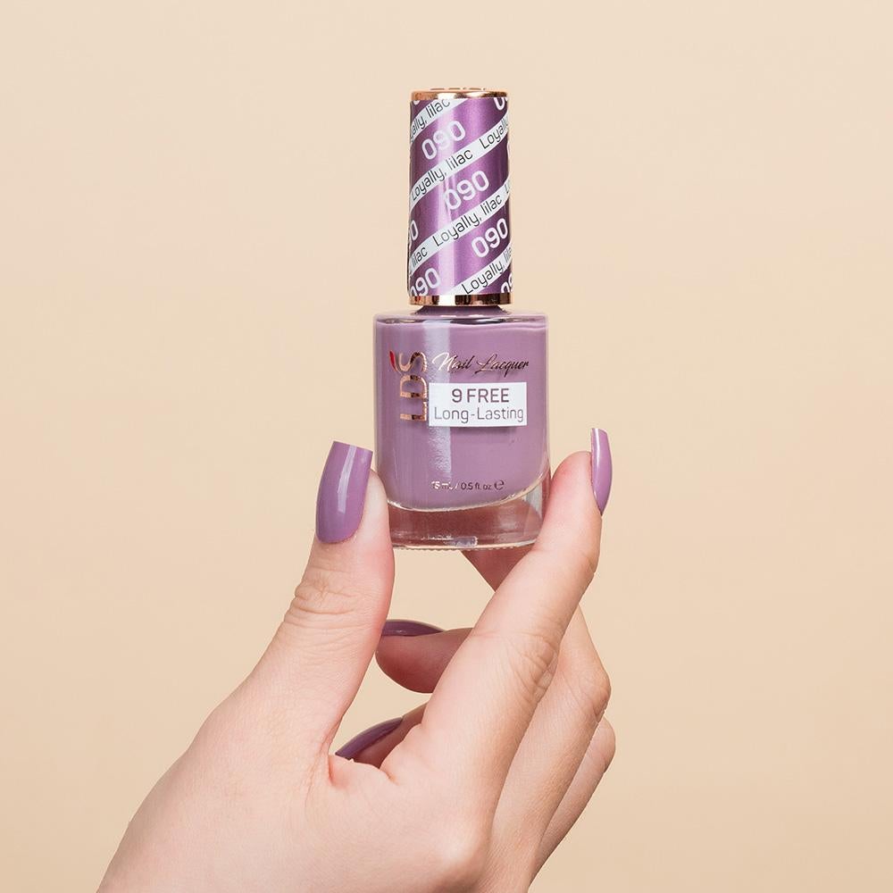 LDS 090 Loyally, Lilac - LDS Nail Lacquer 0.5oz