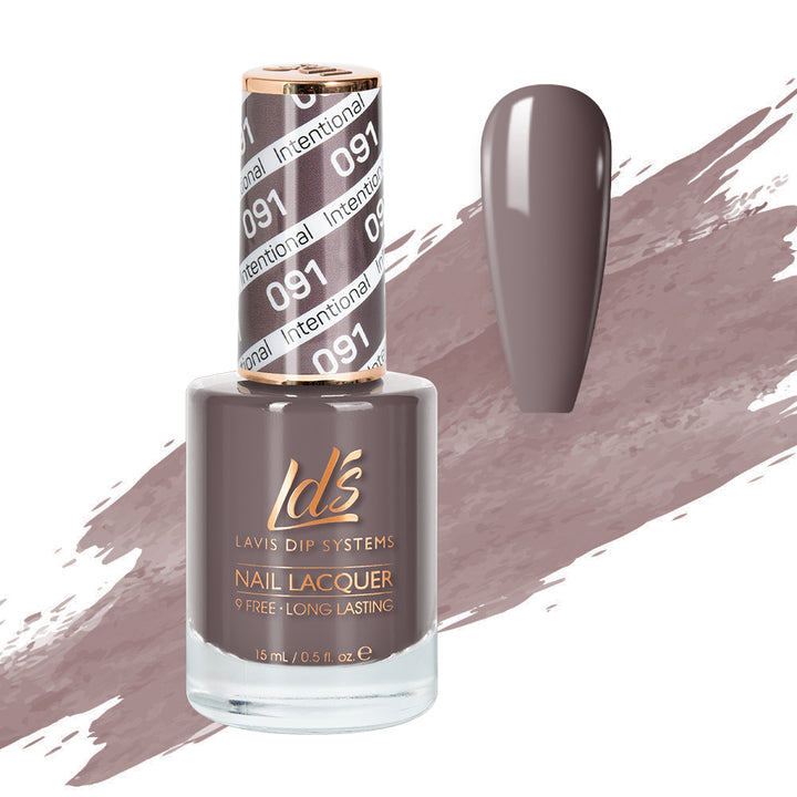 LDS 091 Intentional - LDS Nail Lacquer 0.5oz