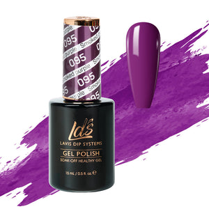 LDS 095 Smoked Purple - LDS Gel Polish 0.5oz