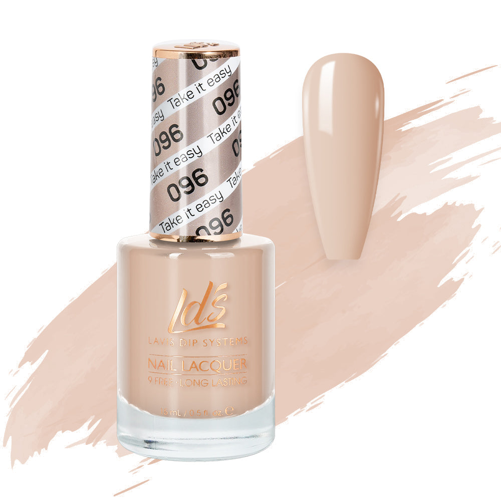 LDS 096 Take It Easy - LDS Nail Lacquer 0.5oz