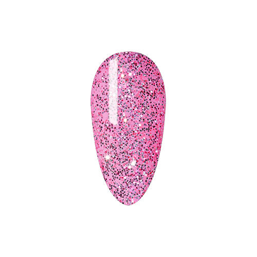 LAVIS 098 Pretty Pink Glitter - Gel Polish 0.5oz