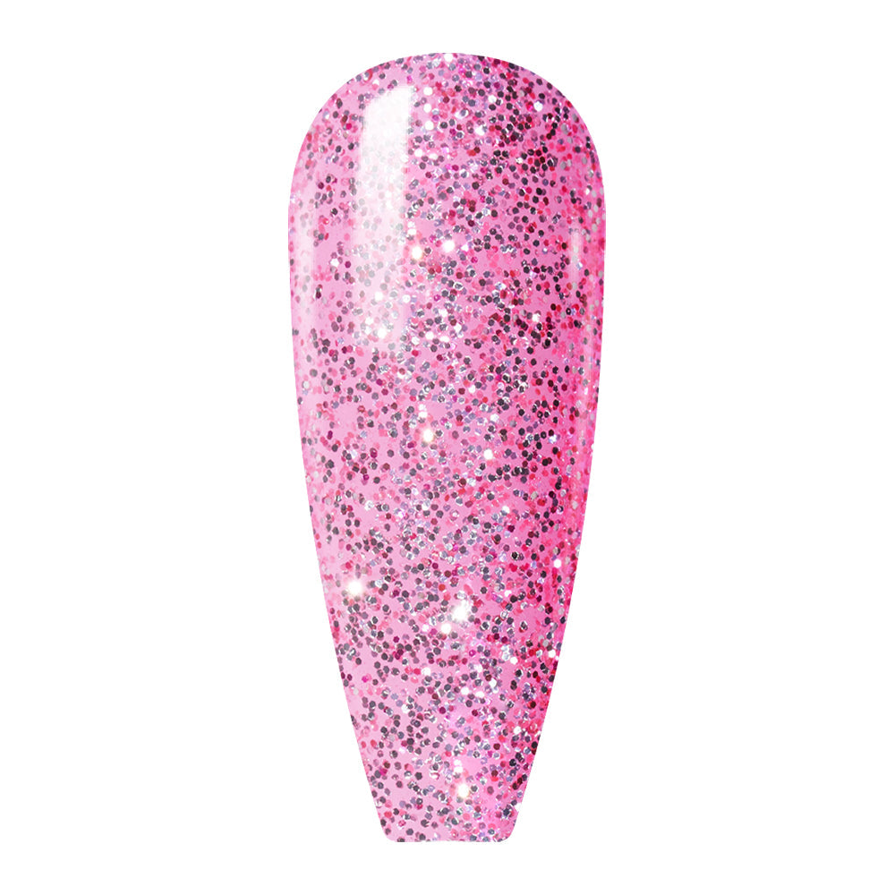LAVIS 3 in 1 - 098 Pretty Pink Glitter - Acrylic & Dip Powder, Gel & Lacquer