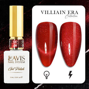 LAVIS Cat Eye CE7 - 09 - Gel Polish 0.5 oz -  VILLIAIN ERA Collection