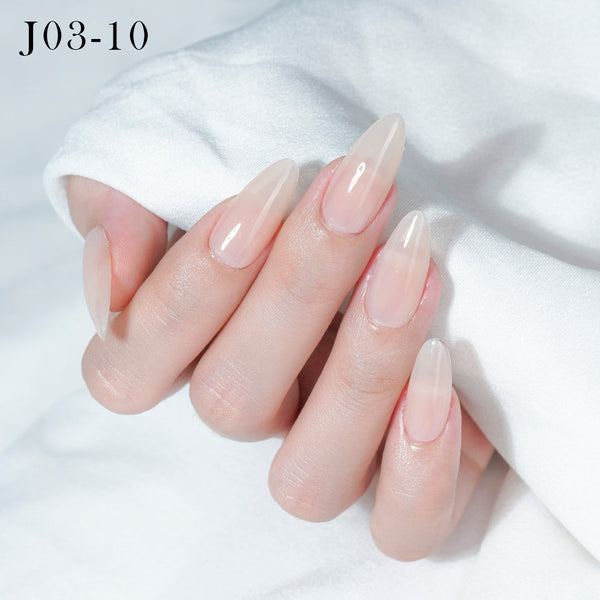 Jelly Gel Polish Colors - Lavis J03-10 - Bare With Me Collection