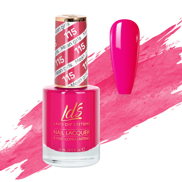 LDS 115 Mean Girls - LDS Nail Lacquer 0.5oz