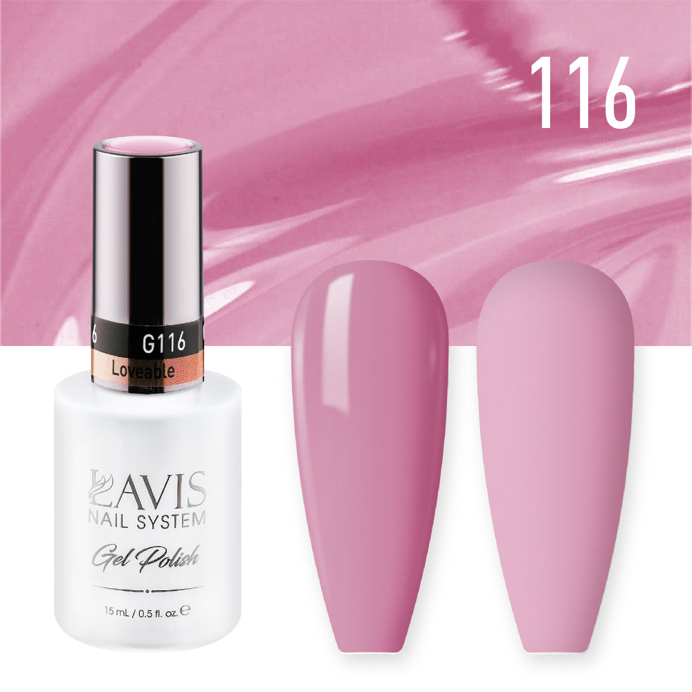 LAVIS Nail Lacquer - 116 Loveable - 0.5oz