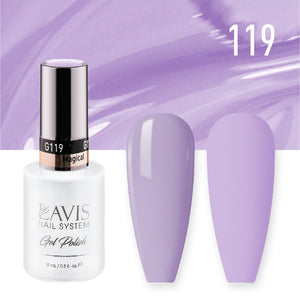 LAVIS Nail Lacquer - 119 Magical - 0.5oz