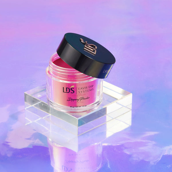 LDS Dipping Powder Nail - 122 Rose-Mantic - Red Colors - 1oz