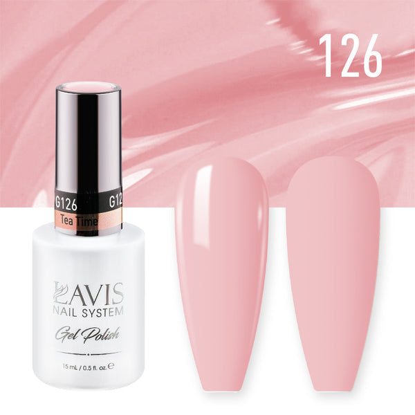 LAVIS Nail Lacquer - 126 Tea Time - 0.5oz