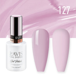 LAVIS Nail Lacquer - 127 Euphoric Lilac - 0.5oz