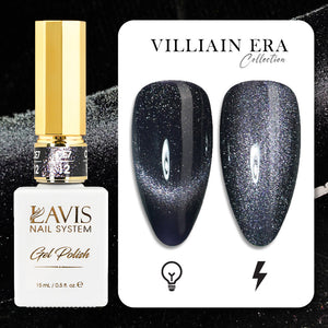 LAVIS Cat Eye CE7 - 12 - Gel Polish 0.5 oz -  VILLIAIN ERA Collection