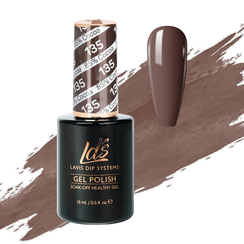 LDS 135 85% Cocoa - LDS Gel Polish 0.5oz