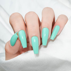 LAVIS 140 Retro Mint - Gel Polish & Matching Nail Lacquer Duo Set - 0.5oz