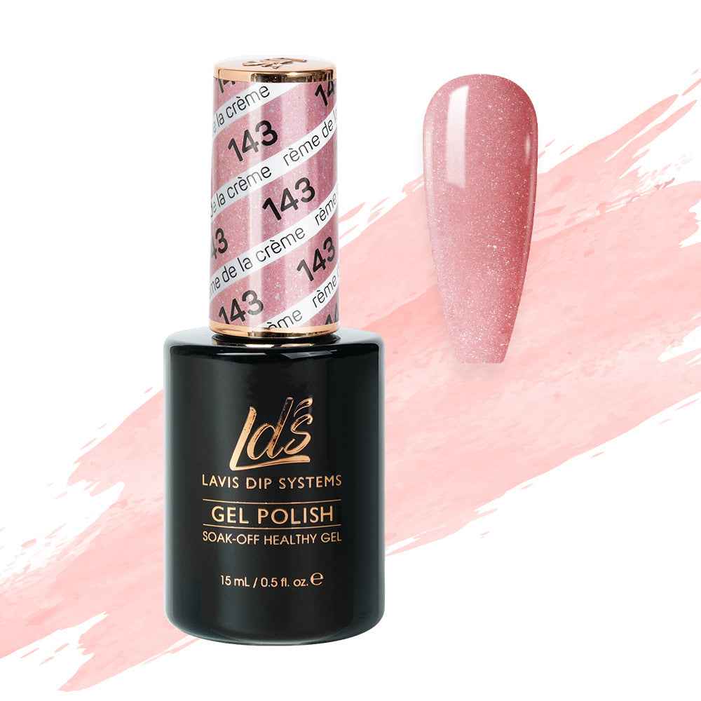 LDS 143 Crème De La Crème - LDS Gel Polish 0.5oz