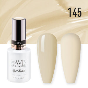 LAVIS Nail Lacquer - 145 Cottage Cream - 0.5oz