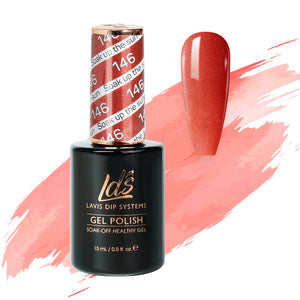 LDS 146 Soak Up The Sun - LDS Gel Polish 0.5oz