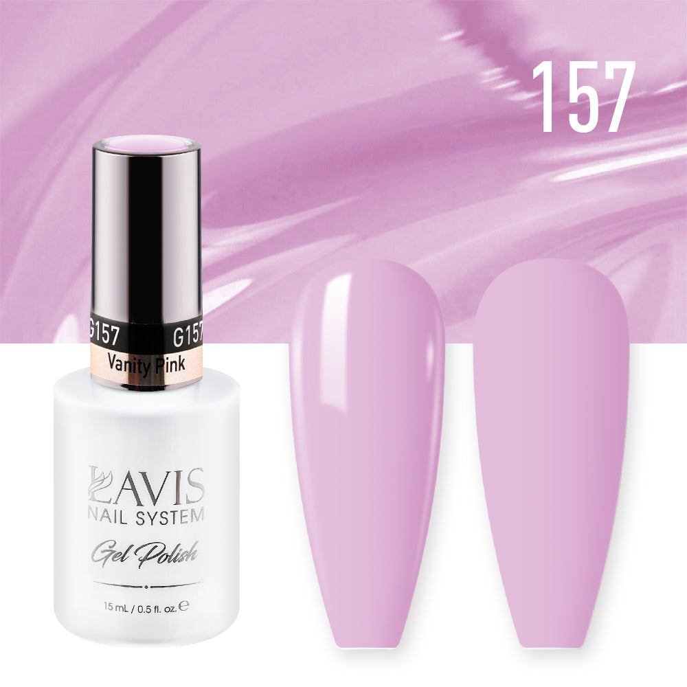 LAVIS 157 Vanity Pink - Gel Polish 0.5 oz