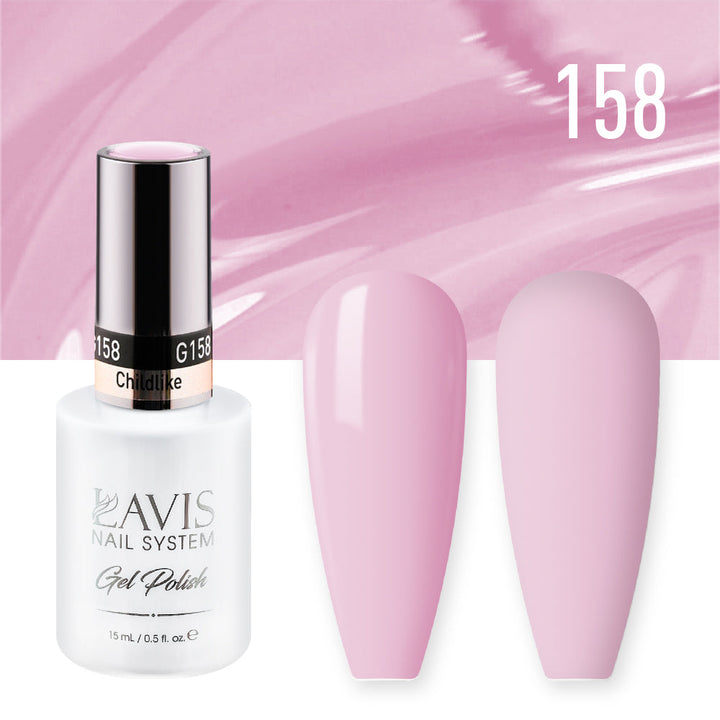 LAVIS Nail Lacquer - 158 Childlike - 0.5oz