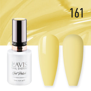 LAVIS 161 Daisy - Gel Polish & Matching Nail Lacquer Duo Set - 0.5oz
