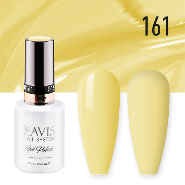LAVIS 161 Daisy - Gel Polish & Matching Nail Lacquer Duo Set - 0.5oz